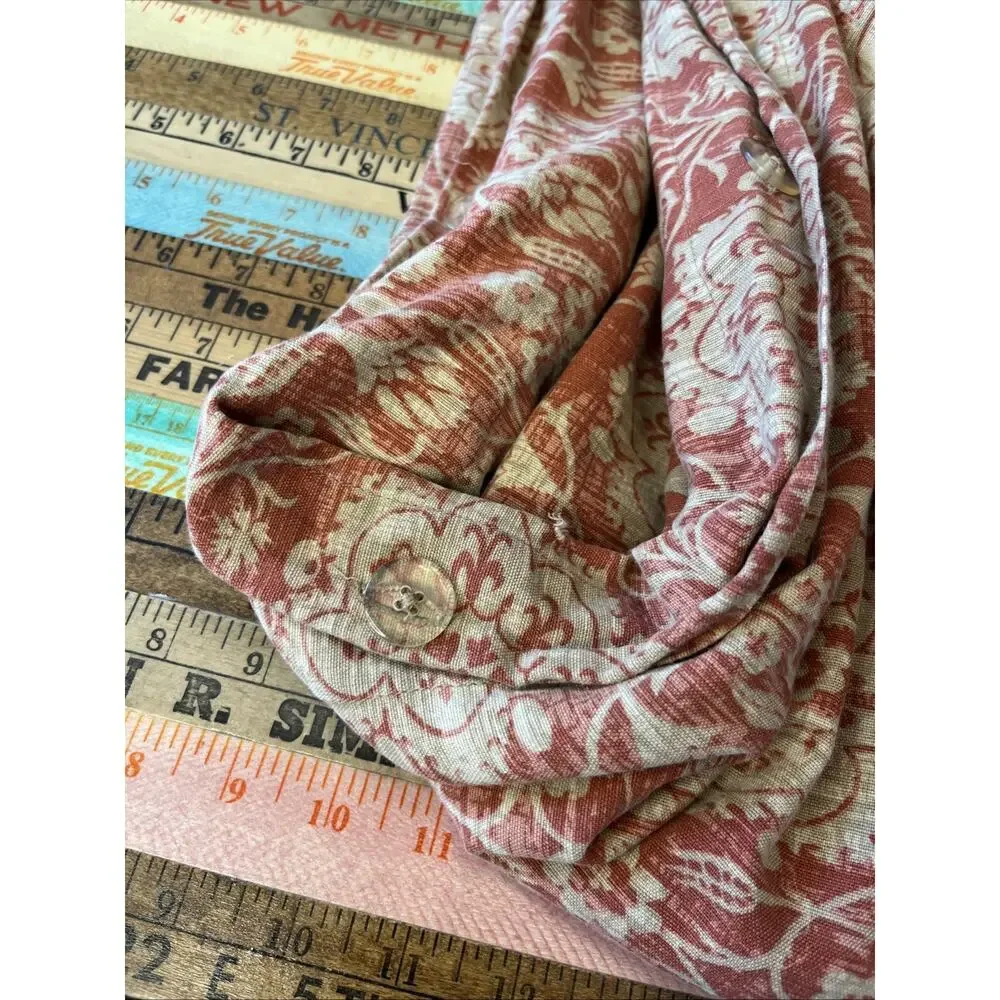 Pottery Barn Maya 100% Organic Cotton 92X 101 Queen/King Duvet Button Pillowcase